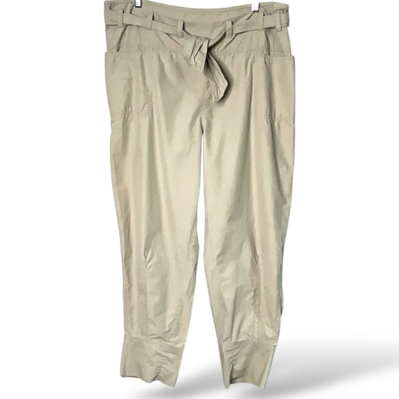 BITTE KAI RAND Cotton Blend Lightweight Joggers Oversize Tie Waist Side Pockets - Picture 3 of 10